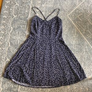 Gap Fit and Flare printed cami dress